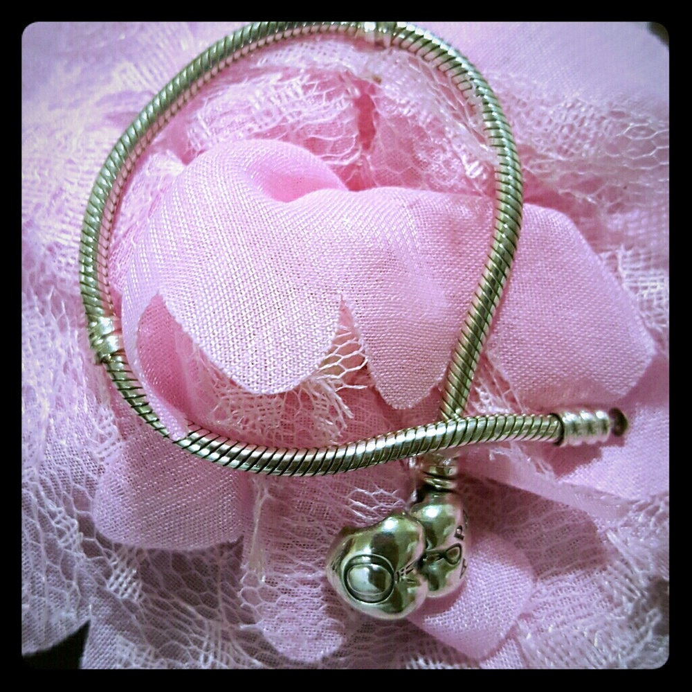 Pandora heart clasp bracelet